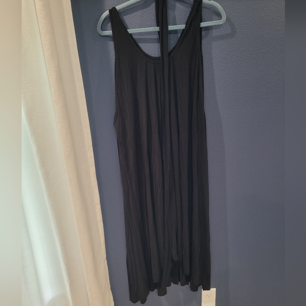Latched Mama Black Pleated Dress Size 6-18 Breastfeeding Maternity